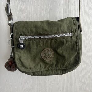 Kipling Olive Green Crossbody Bag